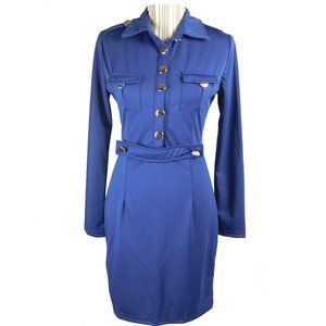 Appealing Cotton Bodycon w/Breast Pocket